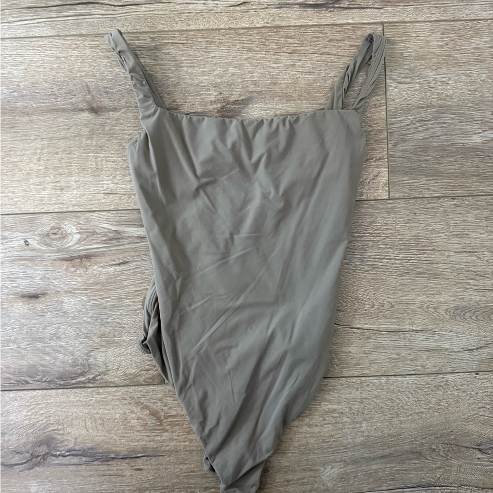 SKIMS Taupe Bodysuit